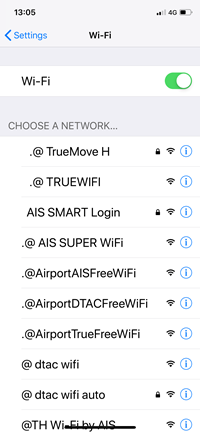 WiFi at Don Mueang Airport